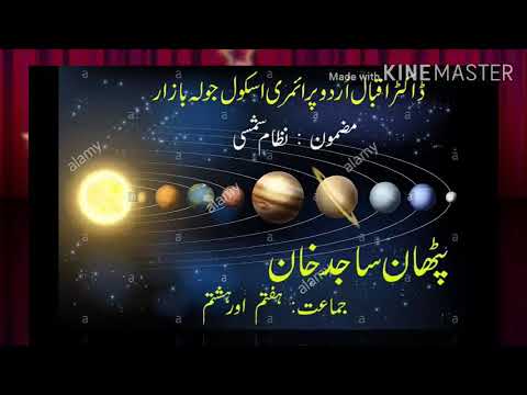 Solar System  نظام شمسی کے مکمل سیاروں کی معلومات اردو میں