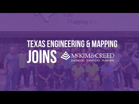 McKim & Creed Acquires Texas Engineering & Mapping Co