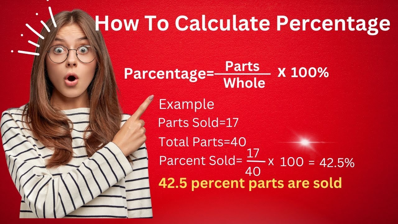 How To Calculate The Percentage Of Something - How To Find Percent ...
