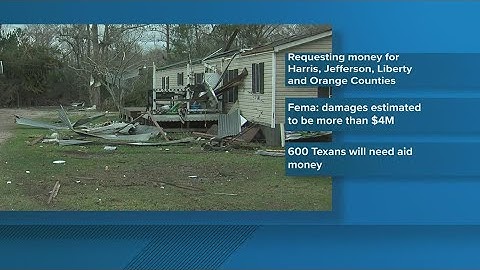 Texas leaders push for President Biden to approve disaster declaration for Southeast Texas counties