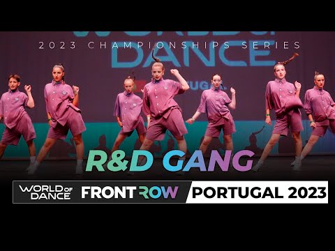 R&D GANG | 3rd Place Junior Team Division | FrontRow | World of Dance Portugal | #WODPT23