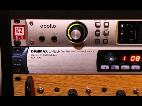 DIGIMAX DP88 is the perfect match for Universal Audio Apollo