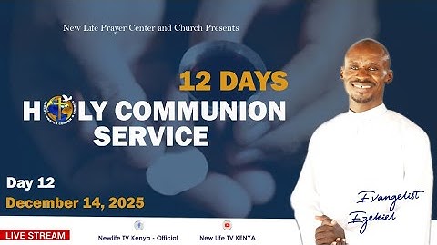 12 DAYS ABOVE ONLY // HOLY COMMUNION SERVICE // DAY 12 // 14.12.2025.