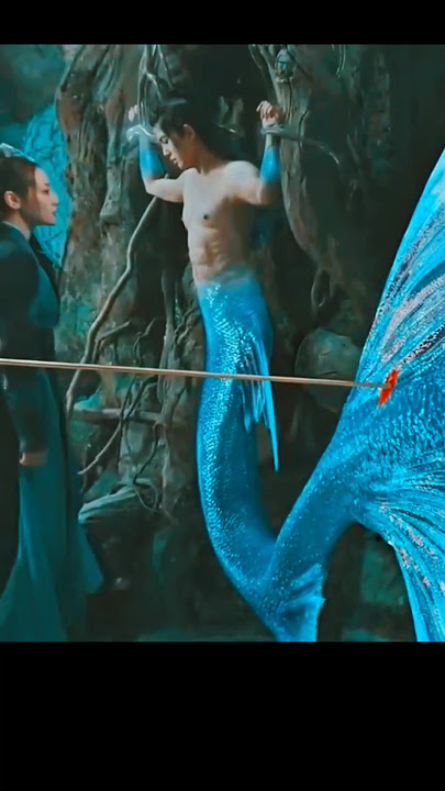 Mermaid boy😳🧜♂#thebluewhisper || #mermaid || #cdrama || #shorts