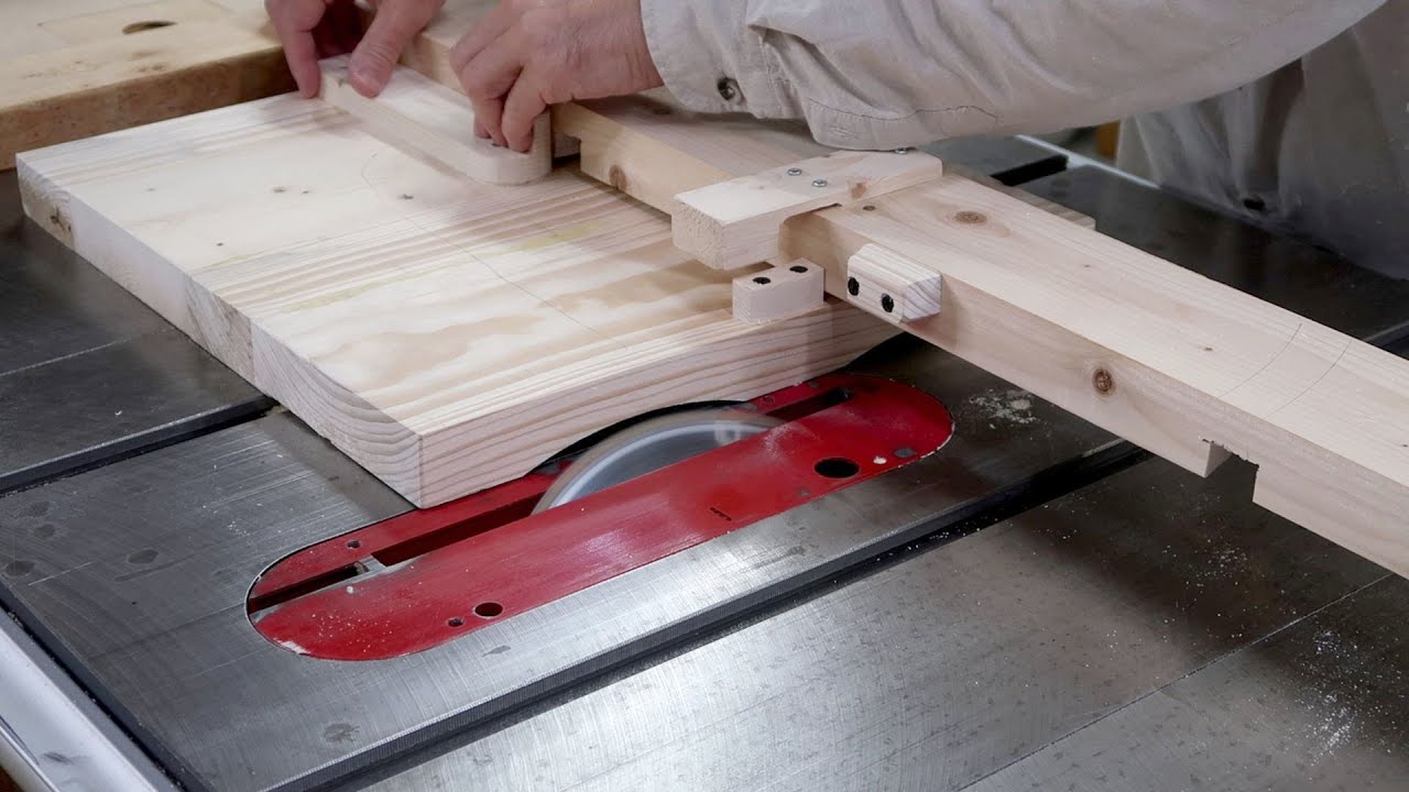 🟢 How to Make Precision Dowels on Table Saw - DIY Table Saw Dowel Making  Jig 👉 FREE PLANS 👈 