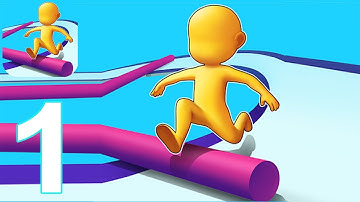 Hyper Run 3D - All Levels Gameplay Walkthrough Part 1 (IOS/Android)