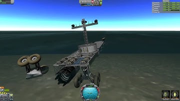 KSP - kerbal boat program Aircraft Carrier