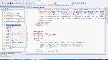 Adding connection of Sql Server Database in Asp.Net