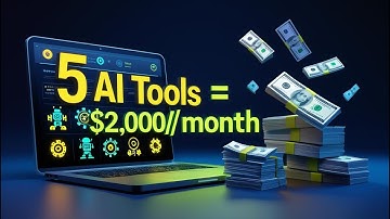5 Best AI Tools to Make $500–$2000 Per Month (No Experience Needed)”