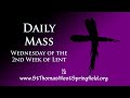 Daily Mass March 3, 2021