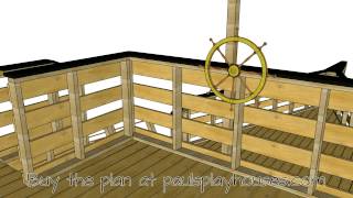 Download the plan at http://paulsplayhouses.com/pauls_pirate_ship.html.