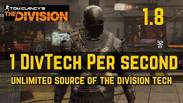 How to make 9 DIVISION TECH in 1 second !!!Tom clancy