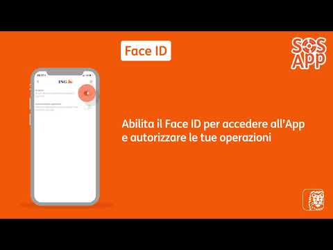 ING Italia - SosApp - Face ID e Impronta digitale