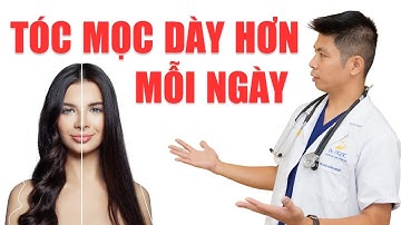 6 cách giúp TÓC MỌC DÀY HƠN mỗi ngày - ÁP DỤNG NGAY | Dr Ngọc
