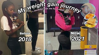 Hacks That Helped Me GAIN WEIGHT! 💪🏾🍑 | My weight gain journey + workouts, meals & tips