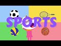 I Am Good at Sports♫ | Sports Song | Wormhole Learning