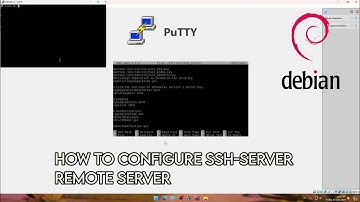 Cara Konfigurasi SSH Server Remote Server | Debian 8