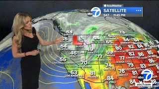 Warm-up later this week after several mild days and chilly nights in SoCal