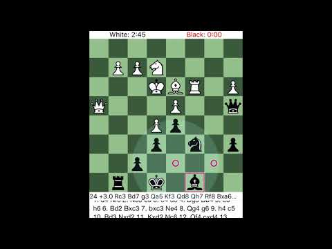 Chess Online Me VS Computer Desperate Looser