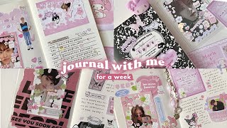 journal with me for a week! ✿ ft. polco deco & phomemo
