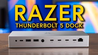 Razer Mercury Dock: Thunderbolt 5 Power,  NVME Storage Slot, and More!