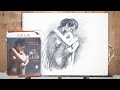 Charcoal Female Nude Figure Speed Drawing | 人體炭筆素描縮時