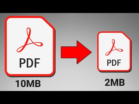 וִידֵאוֹ: איך להקטין את גודל קובץ ה-PDF?