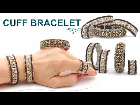 How to make a double layered cuff filling bracelet with Nazo