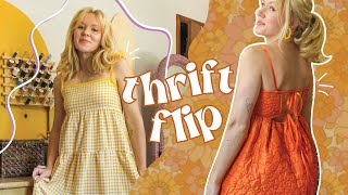 THRIFT FLIP | diy summer clothing transformations from thrifted clothes & blankets | WELL-LOVED