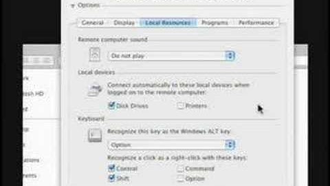 PC on a Mac with Remote Desktop Connection (1 of 2)