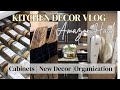 Home Vlog: Modern Kitchen | Finally Installed | Amazon Haul | Organization | Weight Loss