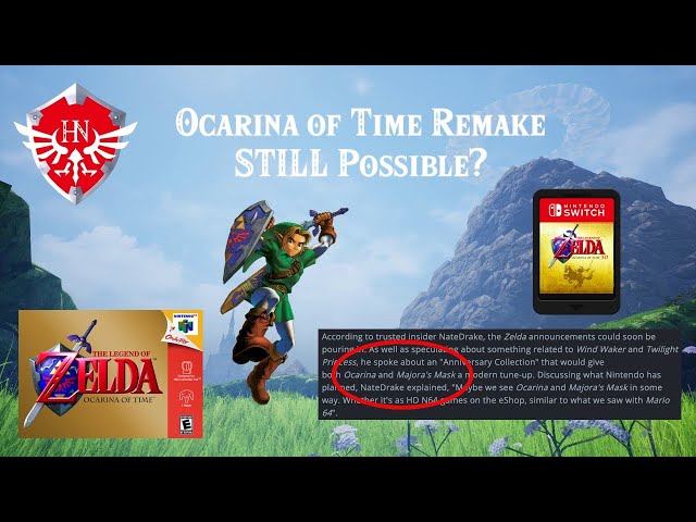 OC] If they remade Ocarina and MM for the Switch (which I doubt