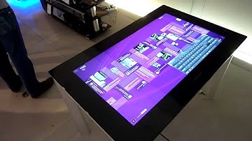 Samsung SUR40 Surface Table Hands On