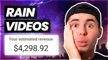 Make $4,000/Day Uploading Rain Videos | The Truth Behind Meditiation Channels