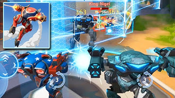 Mech Arena: Robot Showdown - Gameplay Walkthrough Part 8 - Godlike MVP AGT (Android Games)