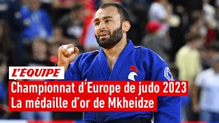 Championnat d'Europe de judo 2023 - Mkheidze s'offre son premier titre européen avant les JO