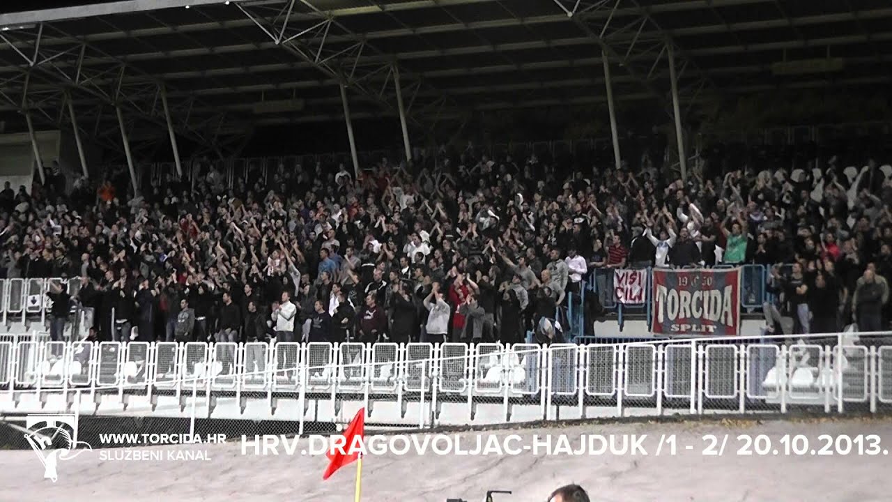 Torcida Split / Hrvatski Dragovoljac - Hajduk Split 1:2 (13. kolo MAXtv Prva Liga)