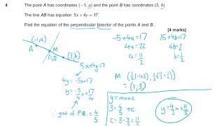 AQA A Level Maths Paper 1 2019 screenshot 2