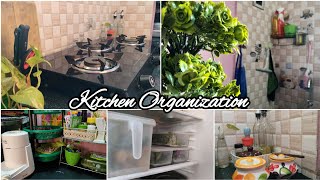 Kitchen Organization ✨|| How I organized my Kitchen|| Kitchen Organizing Ideas in Tamil