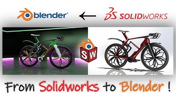 Importing models from SOLIDWORKS to BLENDER