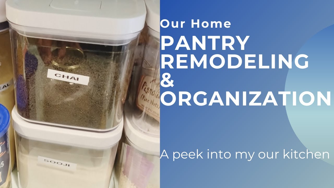 OUR INDIAN PANTRY REMODELING AND ORGANIZATION IN USA I Indian Vlogger