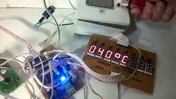 ĐO NHIỆT ĐỘ VỚI LM35 + PIC16F887