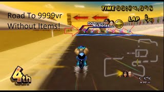 Is it possible to get 9999vr without using items in Mario Kart Wii? (Episode 1)