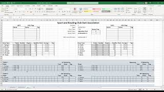 Score Sheet Demo