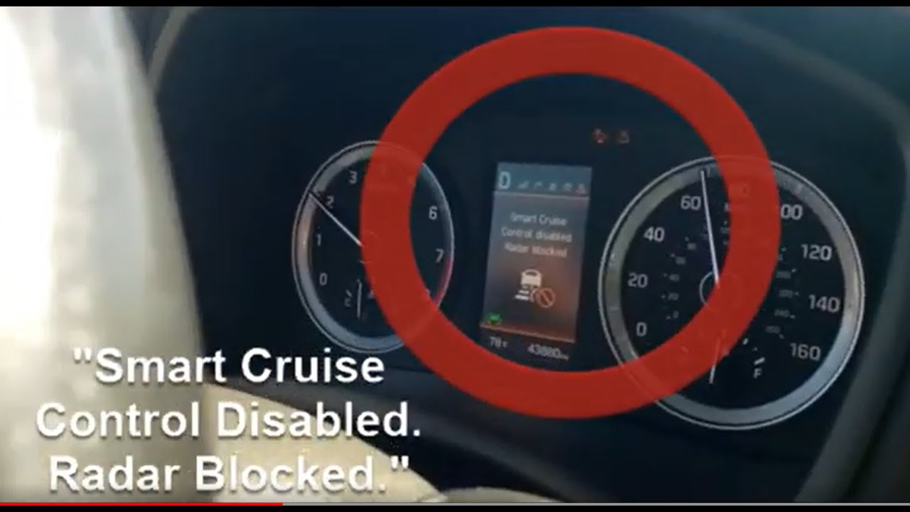 AEB problem - "Radar Blocked" on dry day - Speed sensor? | Hyundai Forums