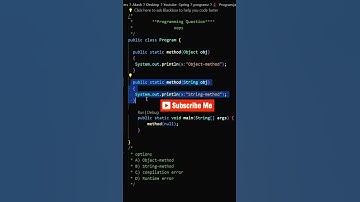 Java Interview Question | #java #coding #viral #shorts