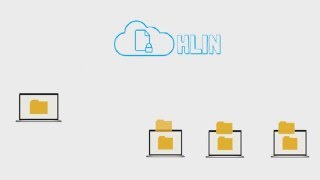 Hlin - File sharing app (Description video) screenshot 1