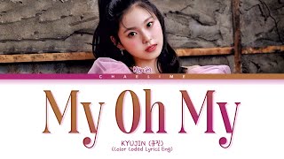 [JYPn] KYUJIN 'My Oh My' Lyrics (규진 My Oh My 가사)