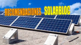 Consejos clave para la instalación de SOLARBLOC para paneles solares