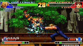 [킹오브98/웨짠] 랜덤에서 하브루신이 나와도 실력으로 커버 쌉가능합니다 ㅎㅎ KOF98 YZKOF Random Match